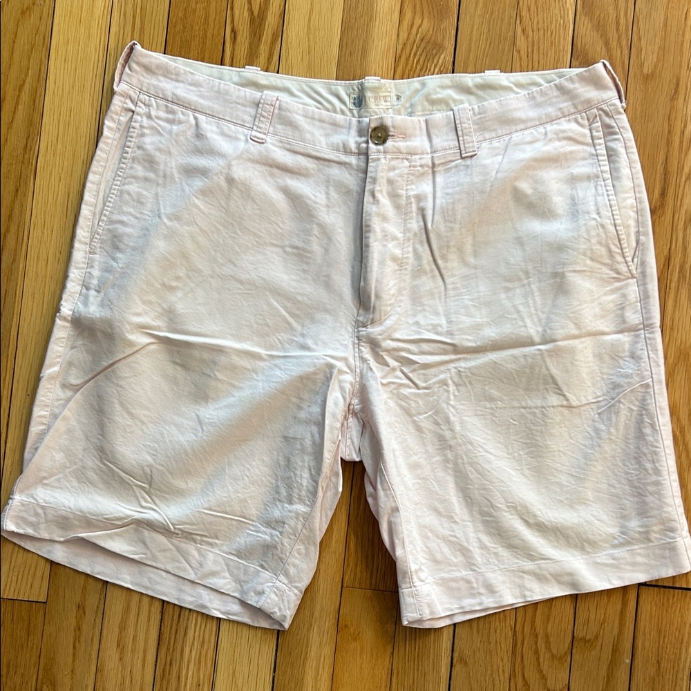 JCrew chino men shorts size 38 9” inseam